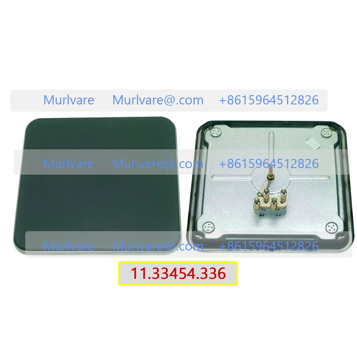 نطاق الطبخ قطع غيار الشواية البحرية 300x300 مللي متر 30x30 سنتيمتر 4000 واط 4KW 440 فولت 11.33454.336 لوح تسخين طبق الطبخ لاستبدال EGO