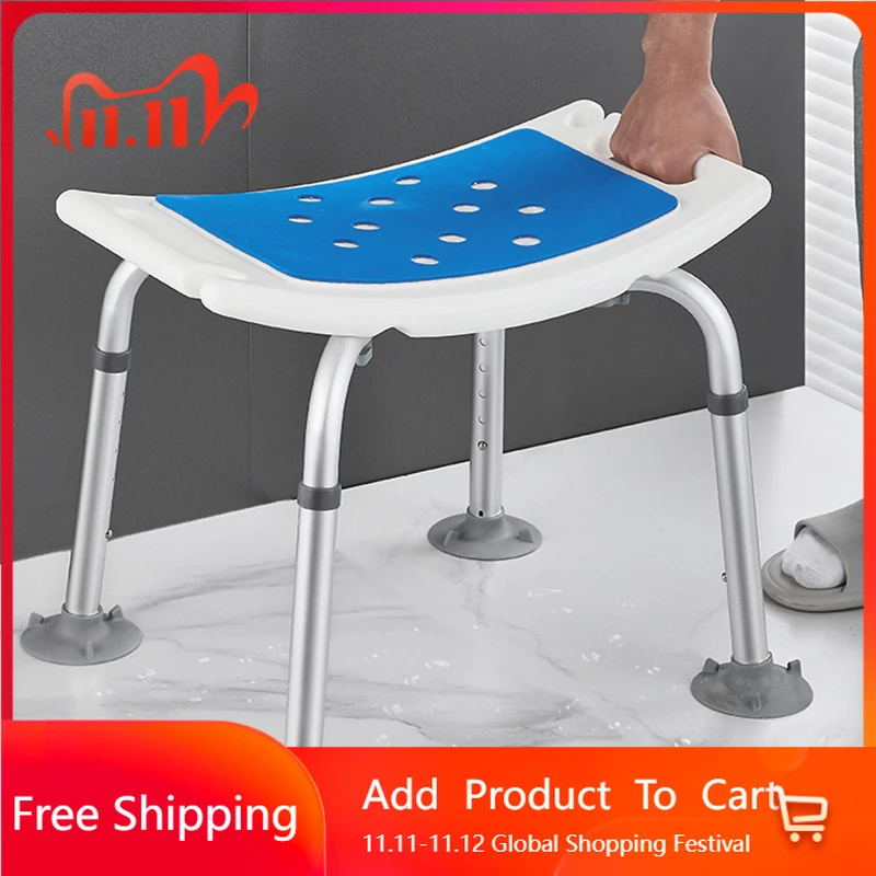 

Sauna Small Bathroom Chair Vanity Cabinets Foldable Minder Elderly Stool Kitchen Designer Nordic Silla Plegable Salon Furniture