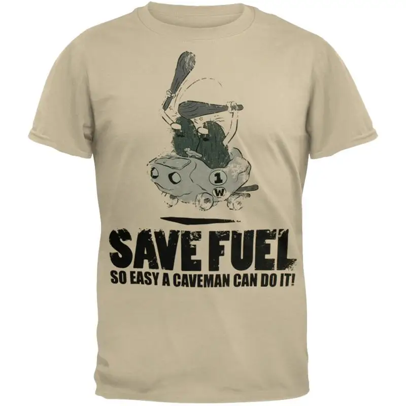 

Captain Caveman Save Fuel T Shirt
