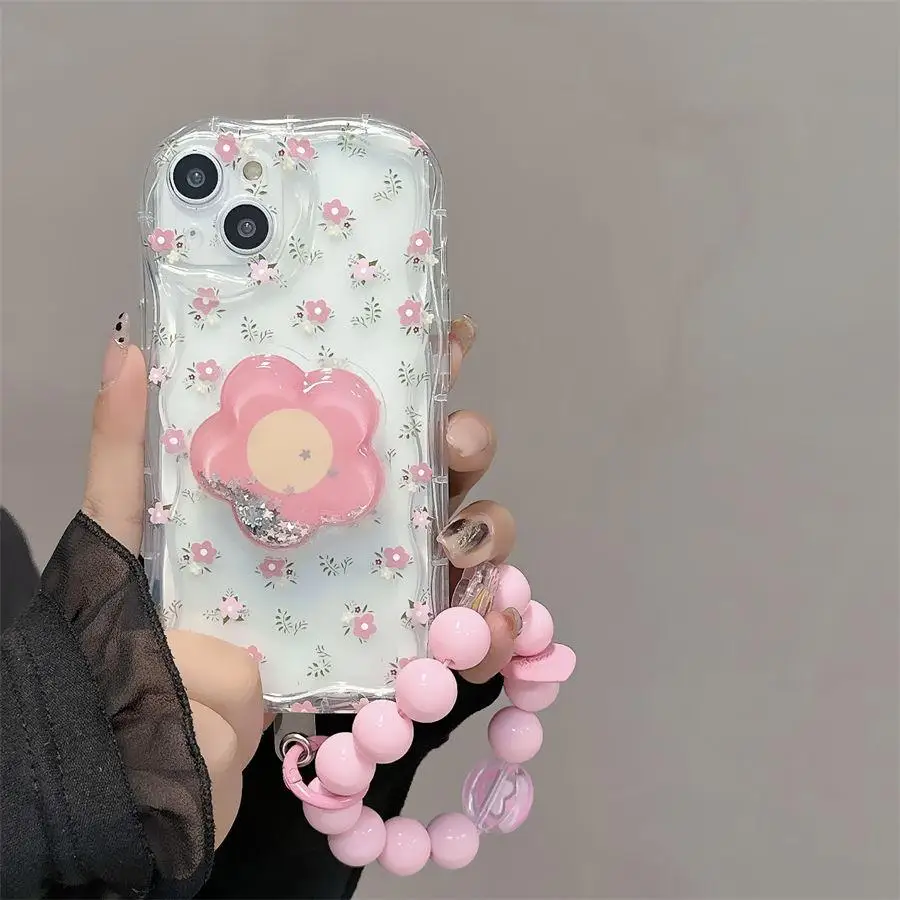 Case For Infinix Zero 30 4G Hot 30i 9 10 Play Smart 8 7 Note 30 TECNO SPARK 20  cover Soft Silicone Capa Love Heart Chain