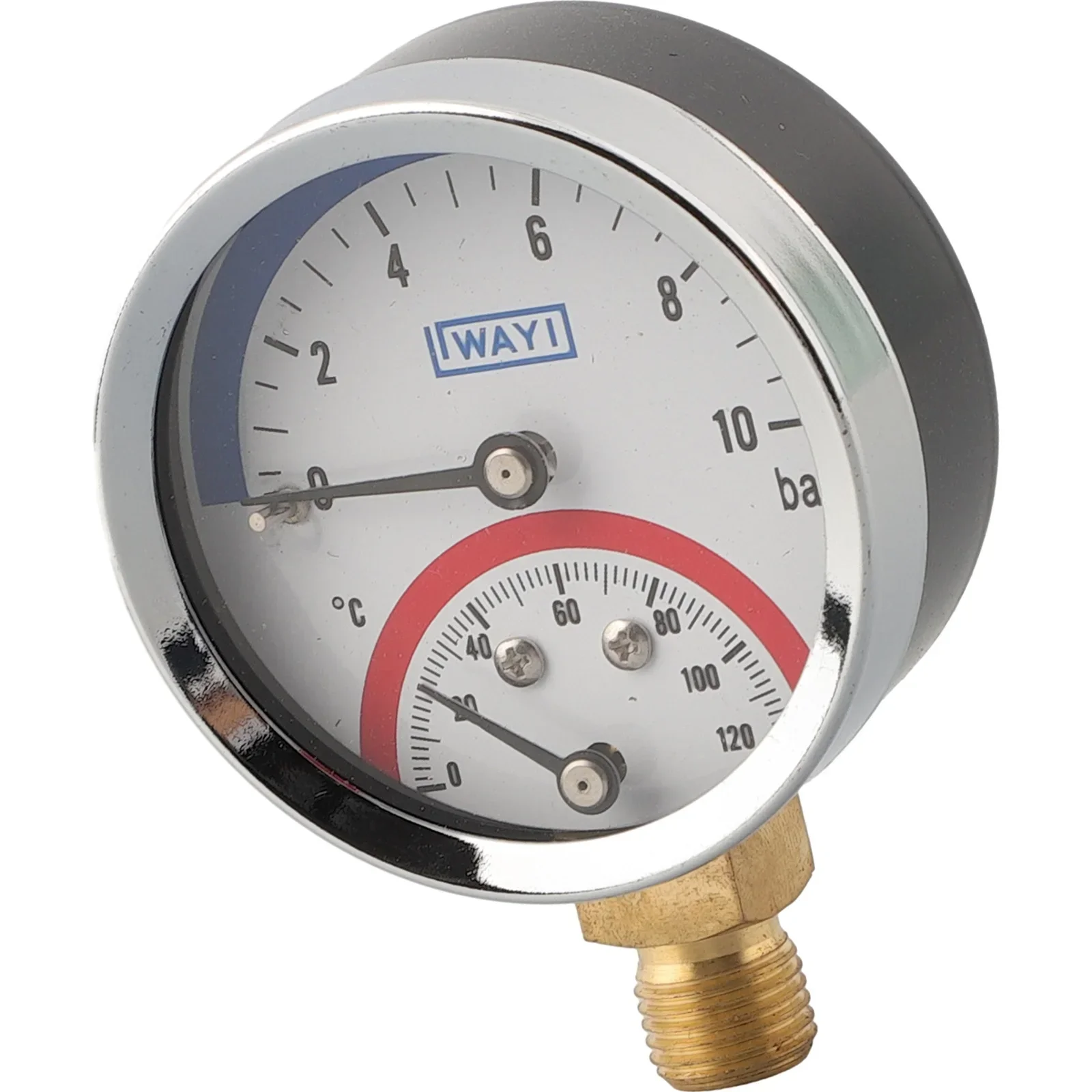 

Entry Thermo Manometer Temperature Pressure Gauge Pressure Range 0 10 Bar G1/4 Thread Diameter of Internal Thread 11 5mm