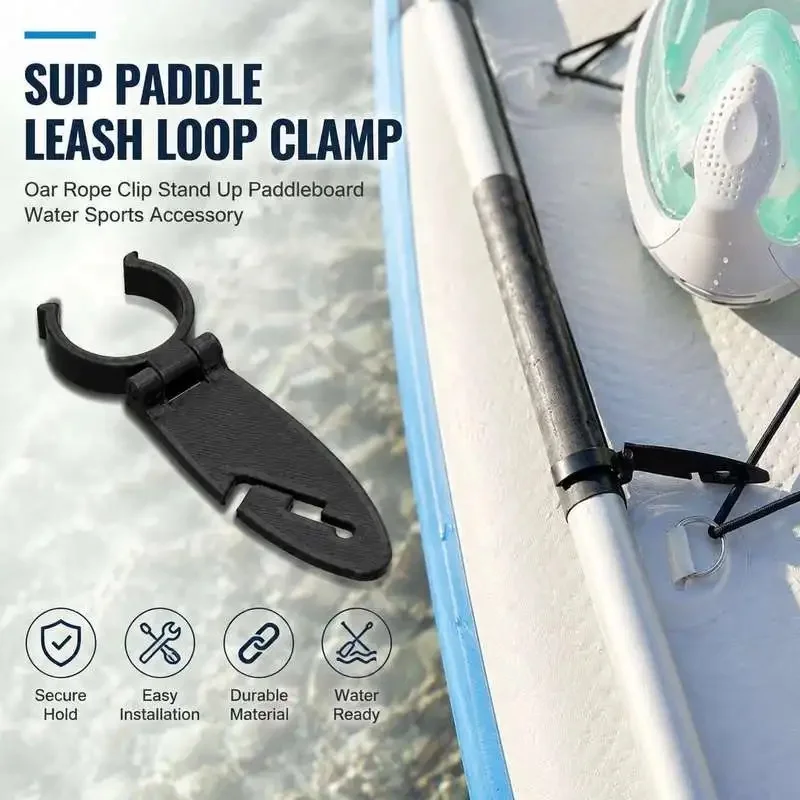 SUP Paddle Rope Retaining Clip Oar Leash Fastener Board Surfing Water Sports Equipment Replacement Part