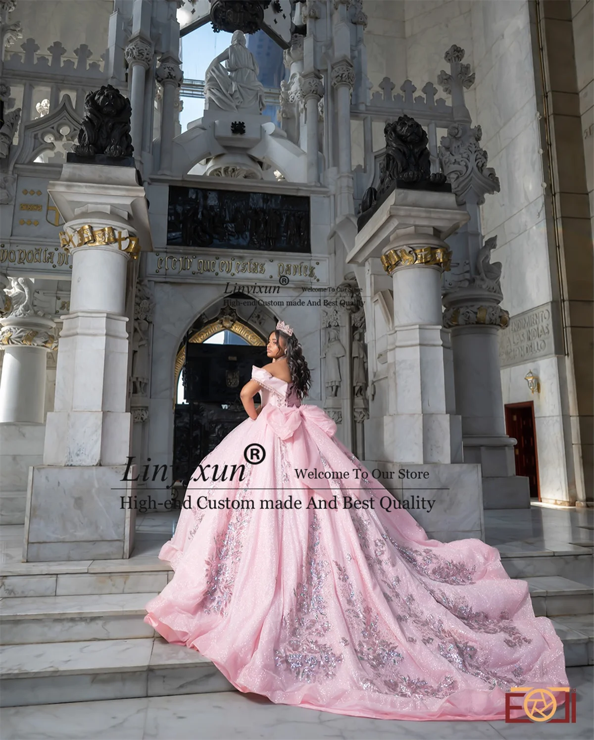 Vestidos de Quinceañera con Apliques de Encaje, Vestidos de 15 Años Personalizados con Hombros Descubiertos, Vestidos de XV Años con Flores 3D, Vestido de Cumpleaños para Fiesta de 16 Años