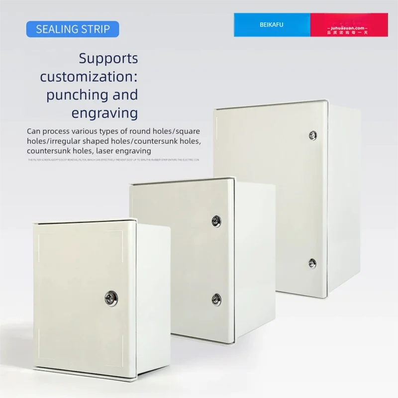 IP66 Wall-Mounted Distribution Box Security Monitoring SMC Glass Fiber Distribution Box Tertiary Box Electrical Control DMC