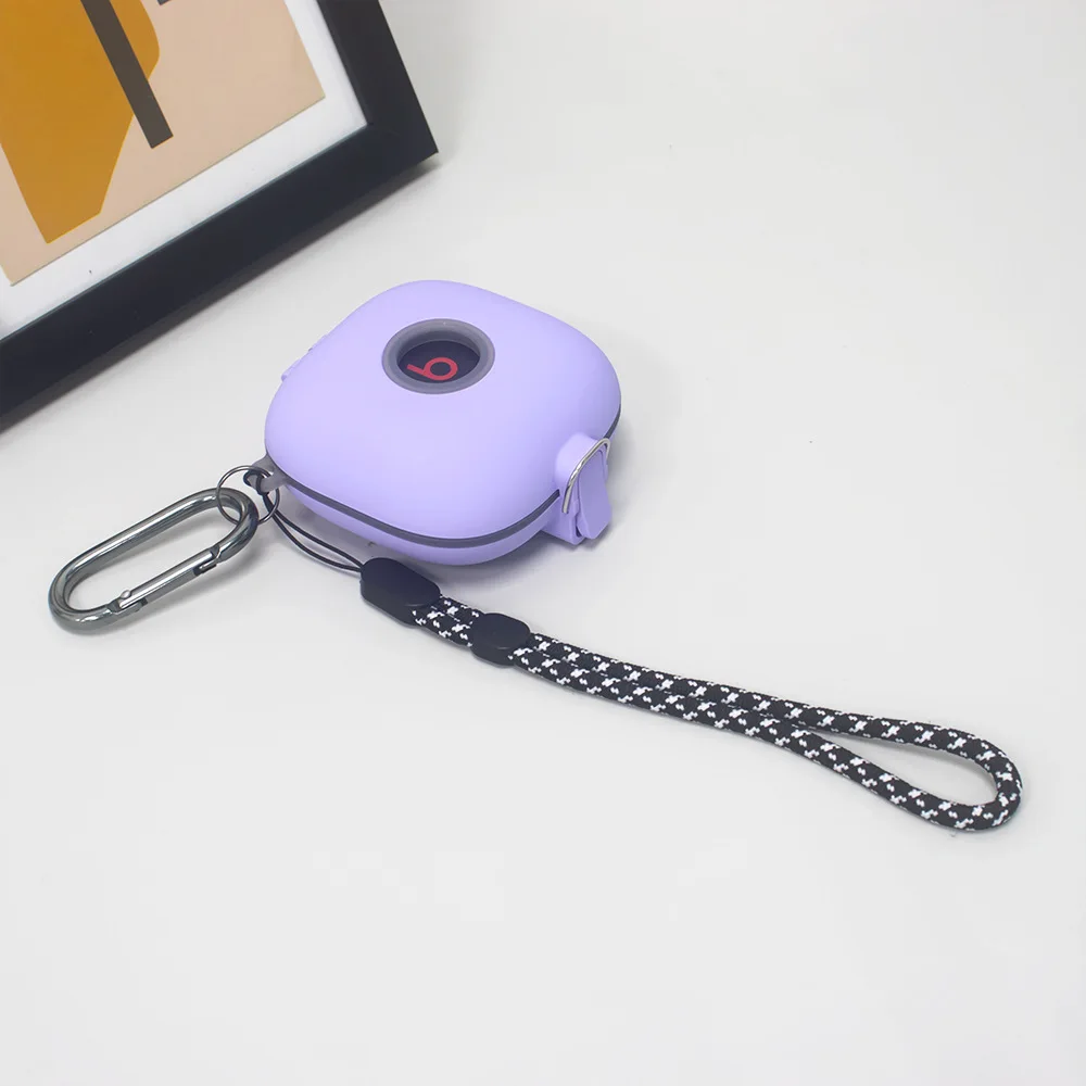 ที่ครอบหูฟังสวิตช์แบบปุ่มป๊อปอัปสำหรับเต้นฟิตโปรกล่องชาร์จหูฟังไร้สายบลูทูธเคสป้องกันเปลือกแข็ง