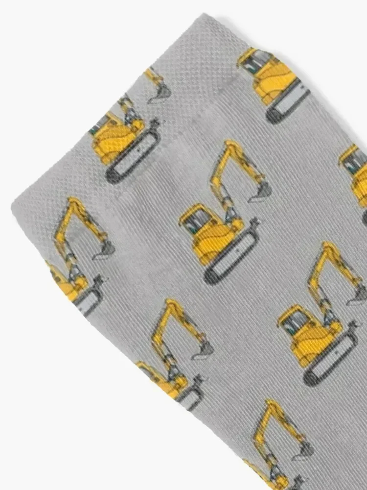 Digger excavator Socks ankle man summer happy Socks Woman Men's