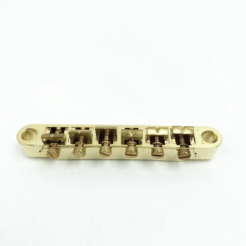 1 Set Tune-O-Matic Electric Guitar Bridge LP Guitar Tailpiece Golden MADE IN Korea for Jazz guitar and LP