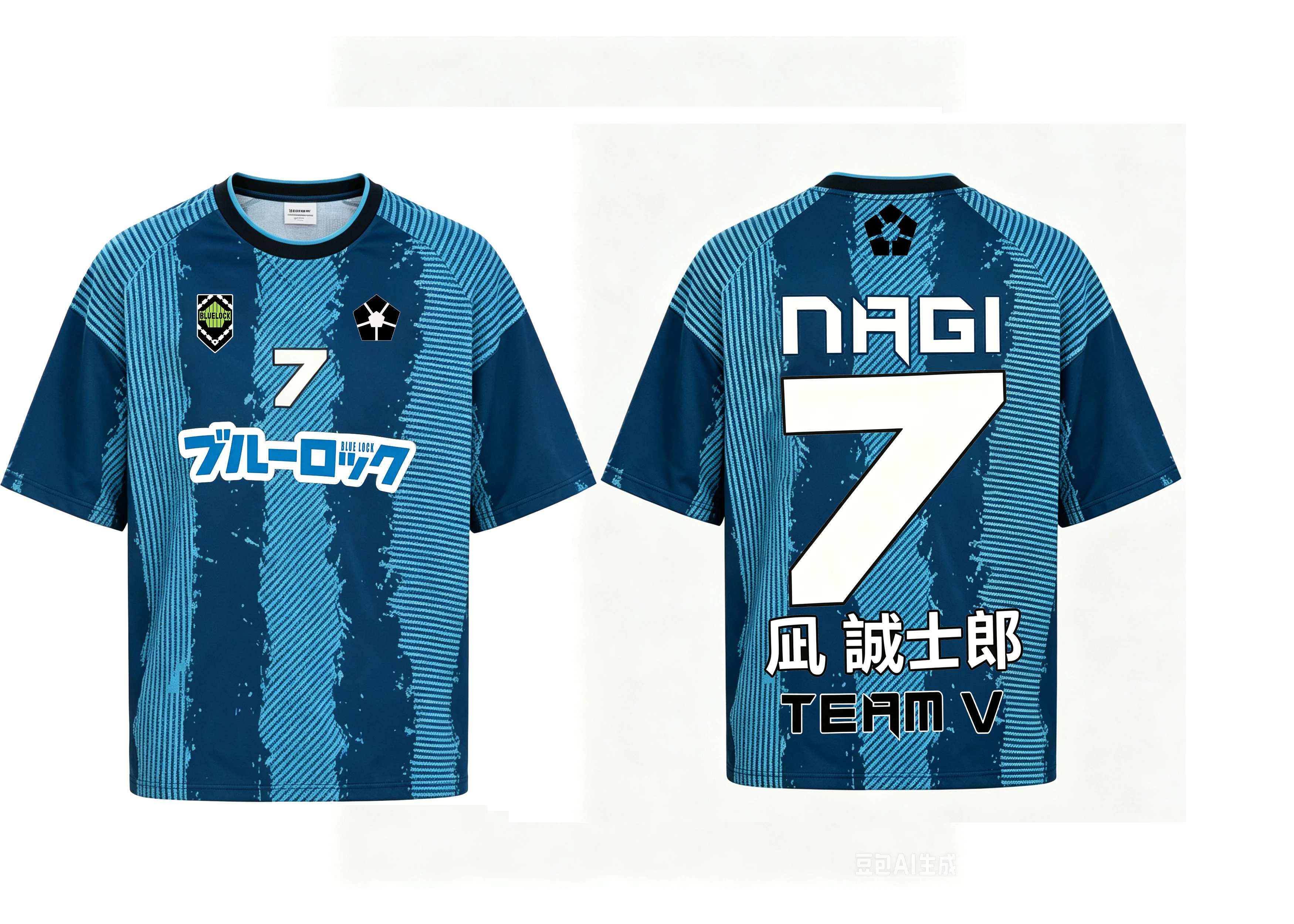Blue Lock Japan Anime 3D Print Sports Quick-dry Breathable Men T-shirt Outdoor Football Jersey Harajuku Short-sleeve Clothing