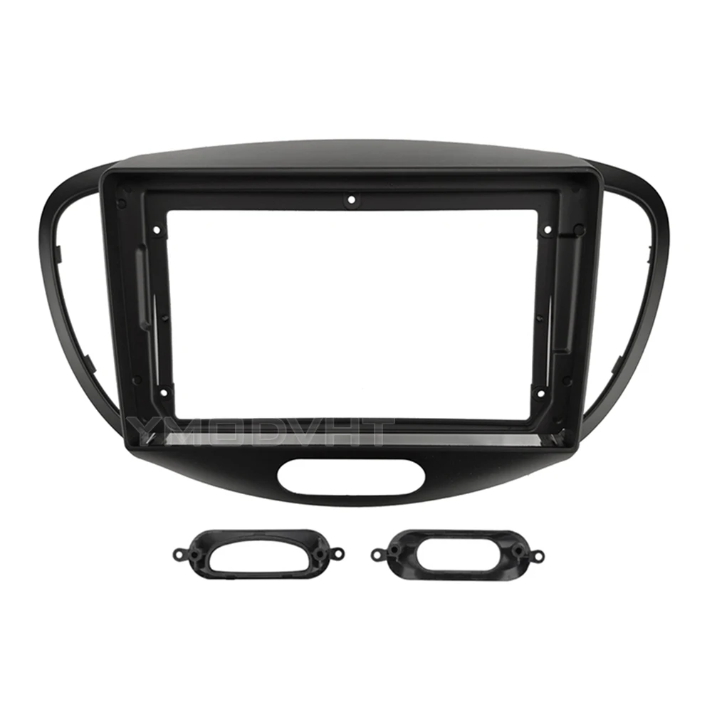 9inch Car Radio Fascia for Hyundai i10 I10 i-10 2007-2012 DVD Stereo Dash Trim Kit Frame Panel GPS Navigation Installation Bezel