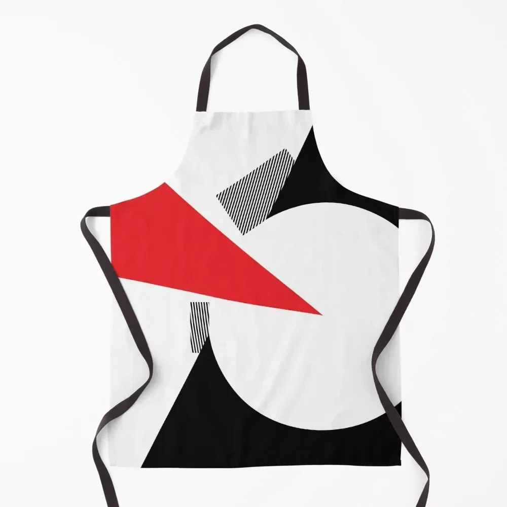 

(simplified) Beat the Whites with the Red Wedge by El Lissitsky Apron Funny Men kitchen Home And Kitchen Cooking Apron