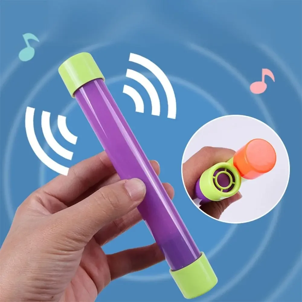 Kreatywny plastikowy pałeczka-gwizdek, śmieszny żart, tuba dźwiękowa, żarty, tuba z groanem, artykuły imprezowe
