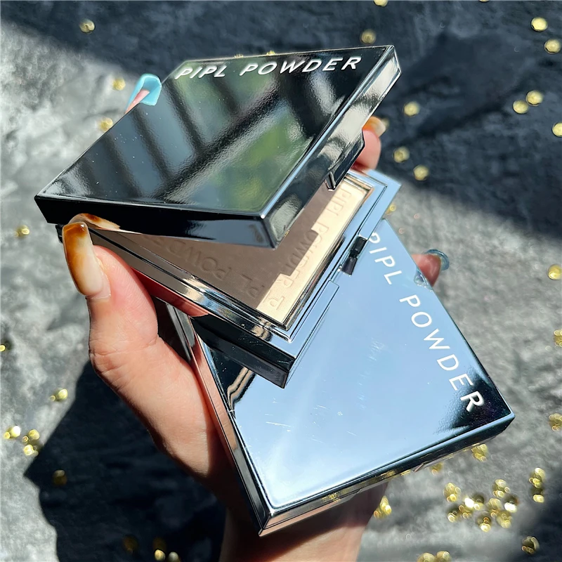 Nuovi evidenziatori Glitter gelsomino cosmetici per viso Shimmer Matte pressato bagliore illuminatore polvere morbida trucco professionale