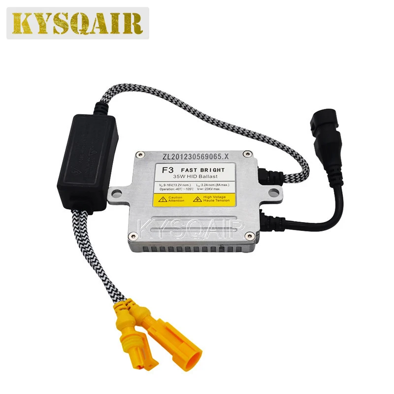 35W 12V AC Car Xenon HID Ballast Ignition Electronic Origianl DLT F3 Fast Start Ballast For HID Kit Xenon H7 H4 H1 H11 9005 9006