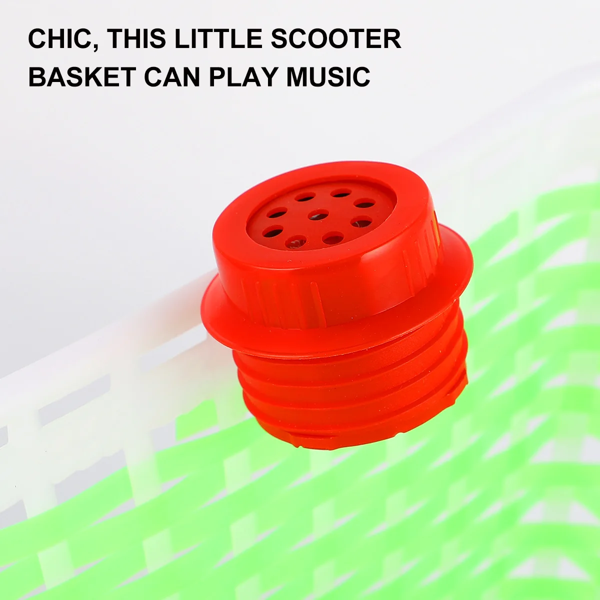 

1pc Scooter Basket Braided Plastic Plastic Scooter Basket Woven Storage Container For Cycle Frame