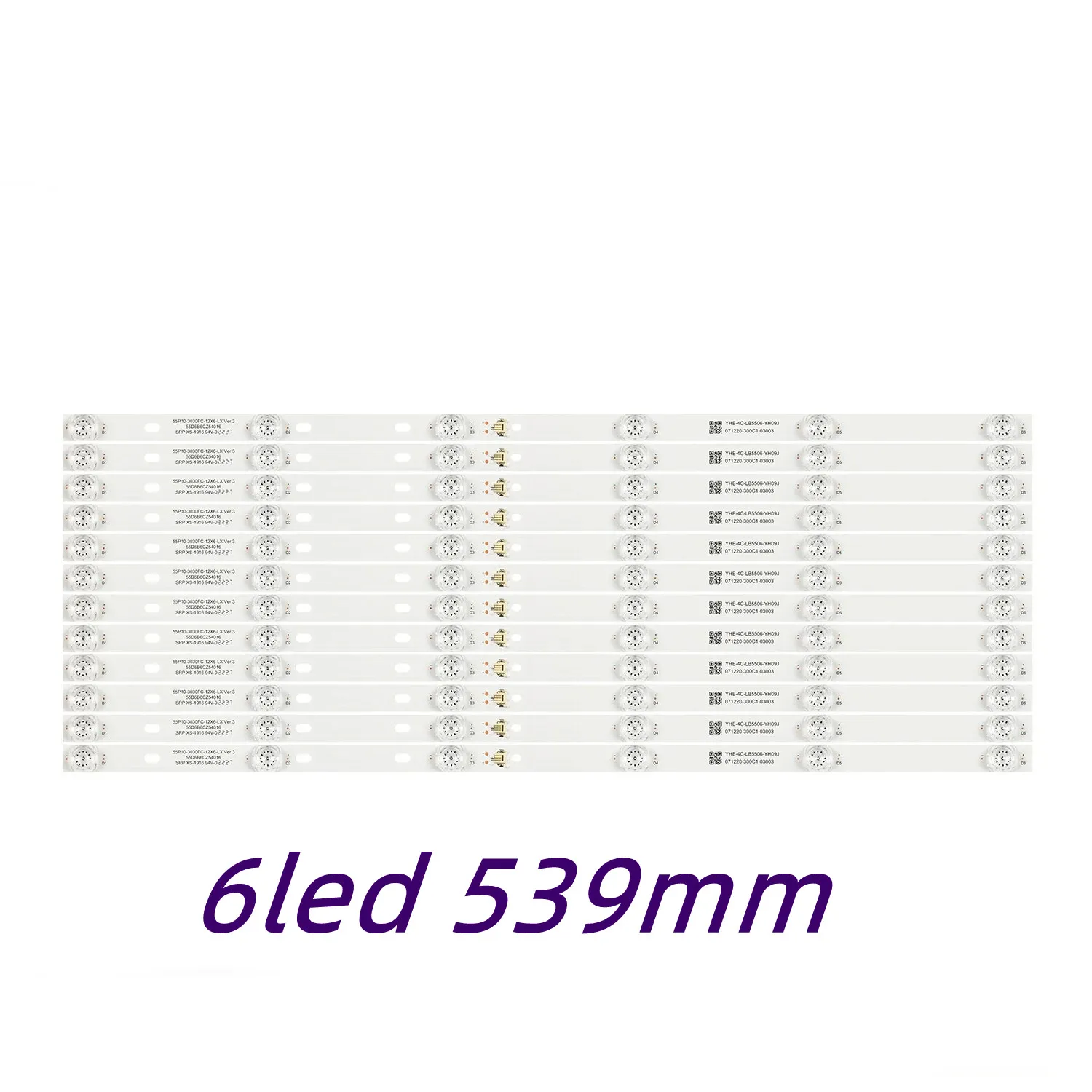 12Pcs/Kit Led Backl… - image