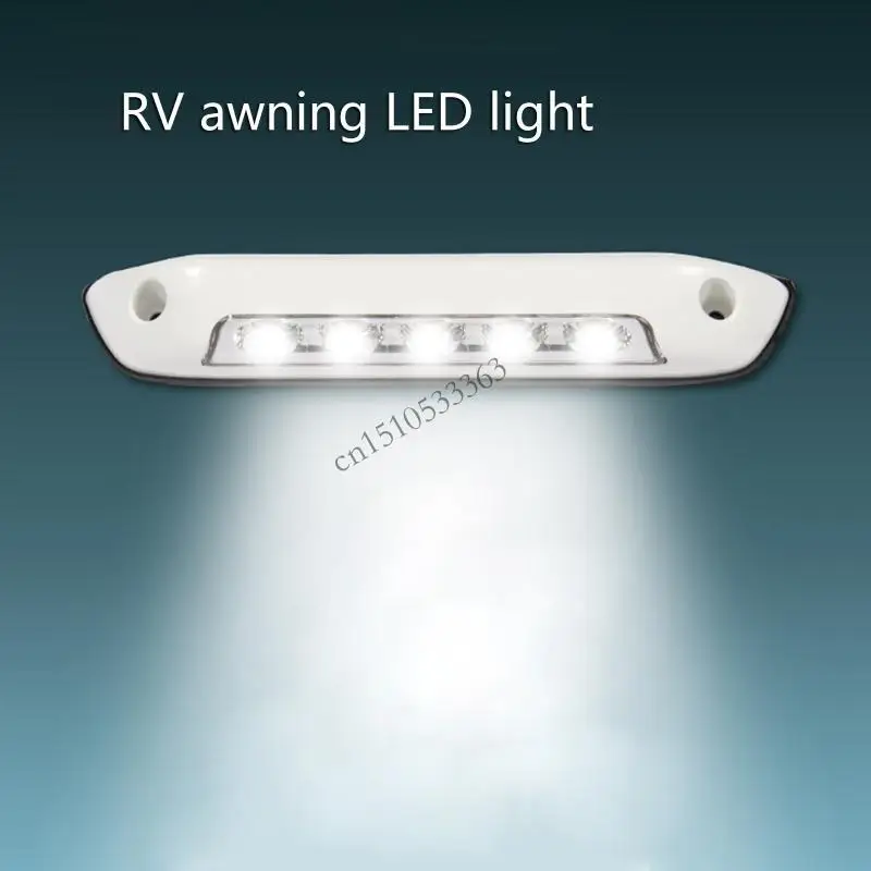 

090E Waterproof RV LED Awning Porch Light Exterior Interior Bar Lamp Universal For Boat Low Energy Consuption 12V/24V