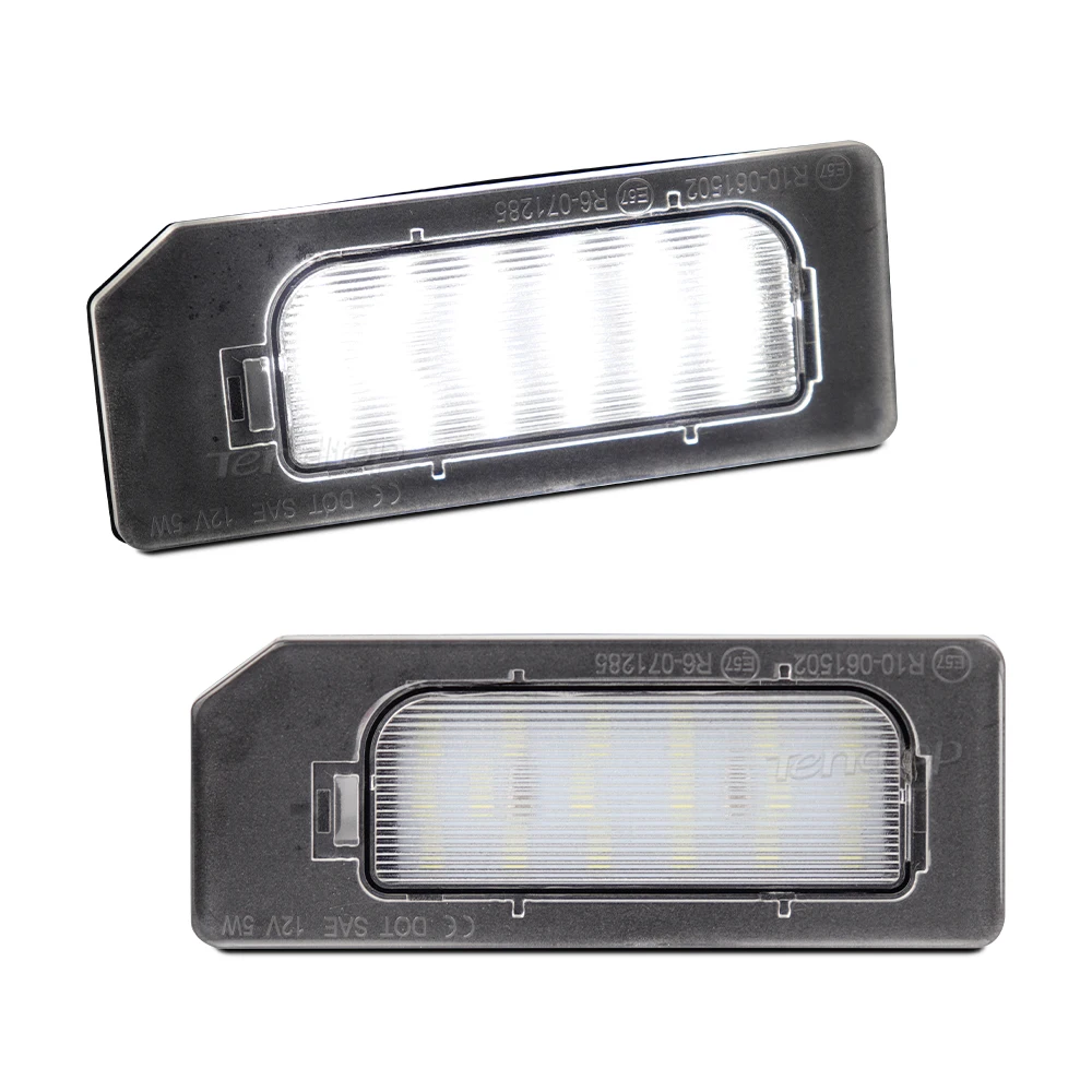 Canbus Error Free LED Number License Plate Light Lamp White  For Mistubishi ASX Outlander Sport RVR PHEV 2011-2020