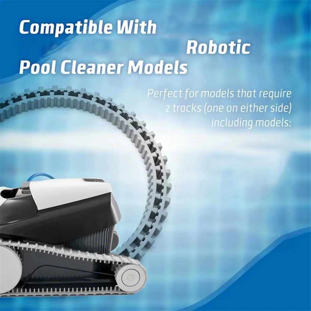 منظف حمام السباحة لقطع غيار روبوت حزام محرك الروبوت تحت الماء #2