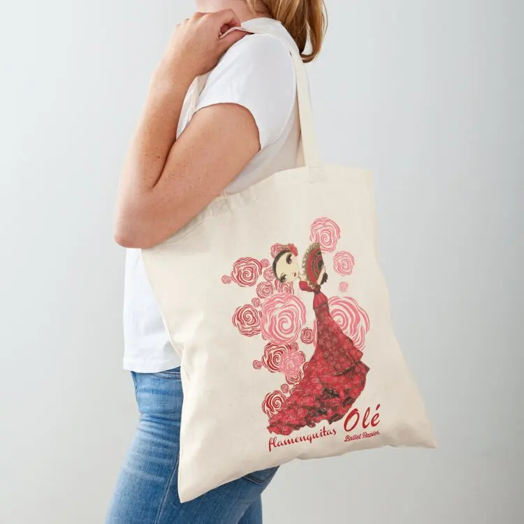 

Bailarina Flamenca Tote Bag large tote hand bags the university