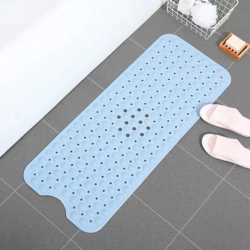 100*40cm Mat Bathtub Bath Mat PVC Large Bathtub Safety Shower Non-slip Bath Mats With Suction Cups Floor Mat