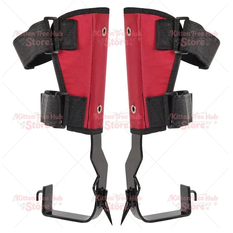 Professional Tree Climbing Shoes With Foot Straps Support Crutches Outdoor Tree Climbing Gear For Forest And Garden Maintenance