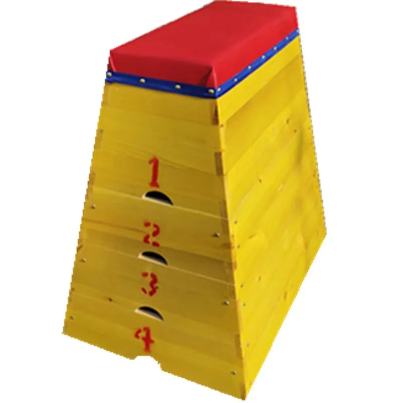 

Plyometric Gymnastics Fitness Exercise Safe Trapezoidal Vaulting Box