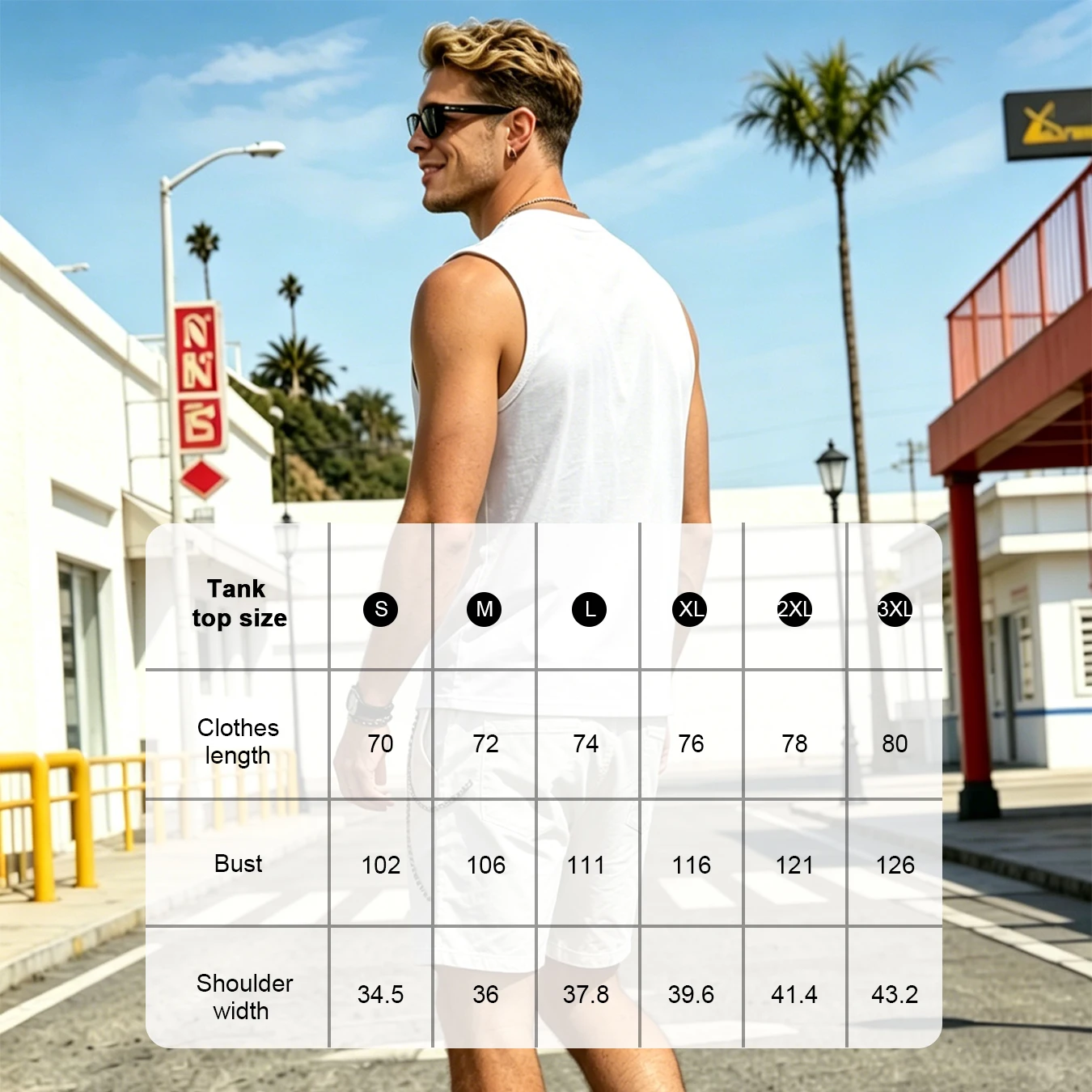 Men Breathable Sleeveless T-Shirt Quick Dry Lightweight Anti-Pilling Crew Neck Casual Gym Workout Tank Top image 6