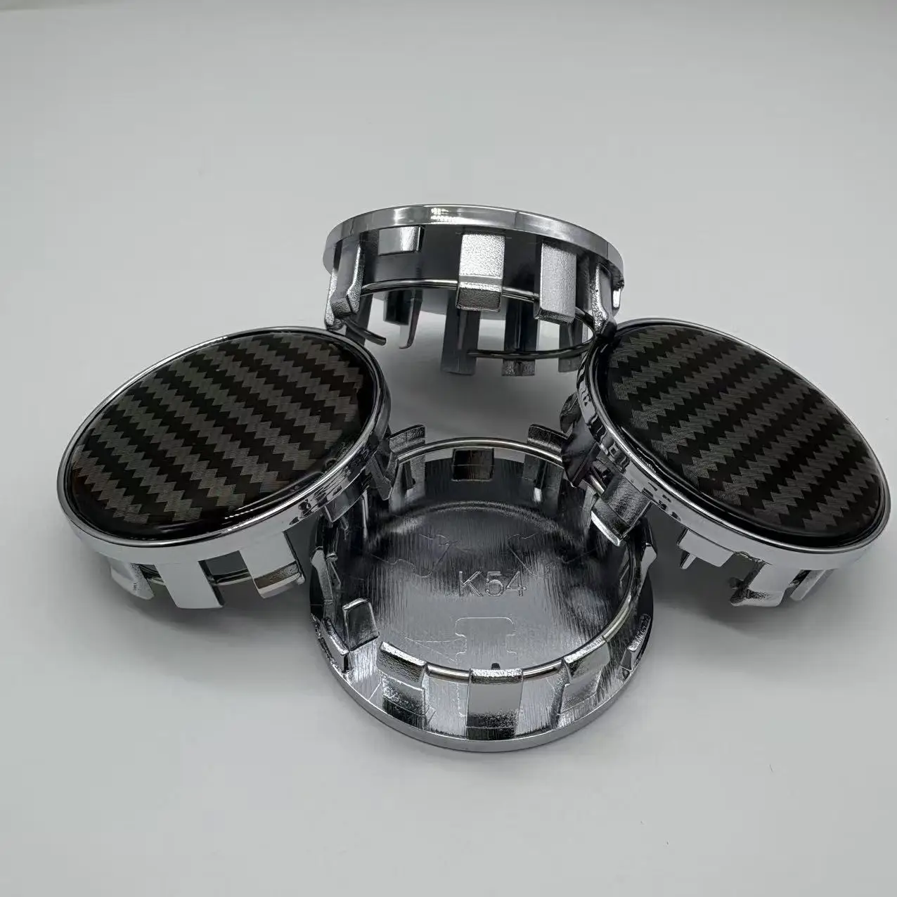 

4pcs No Logo Badge Emblem 54MM 50MM Car Wheel Center Caps Car Accessories Wheels Hub Cap Rim Hubcaps Cover Replace