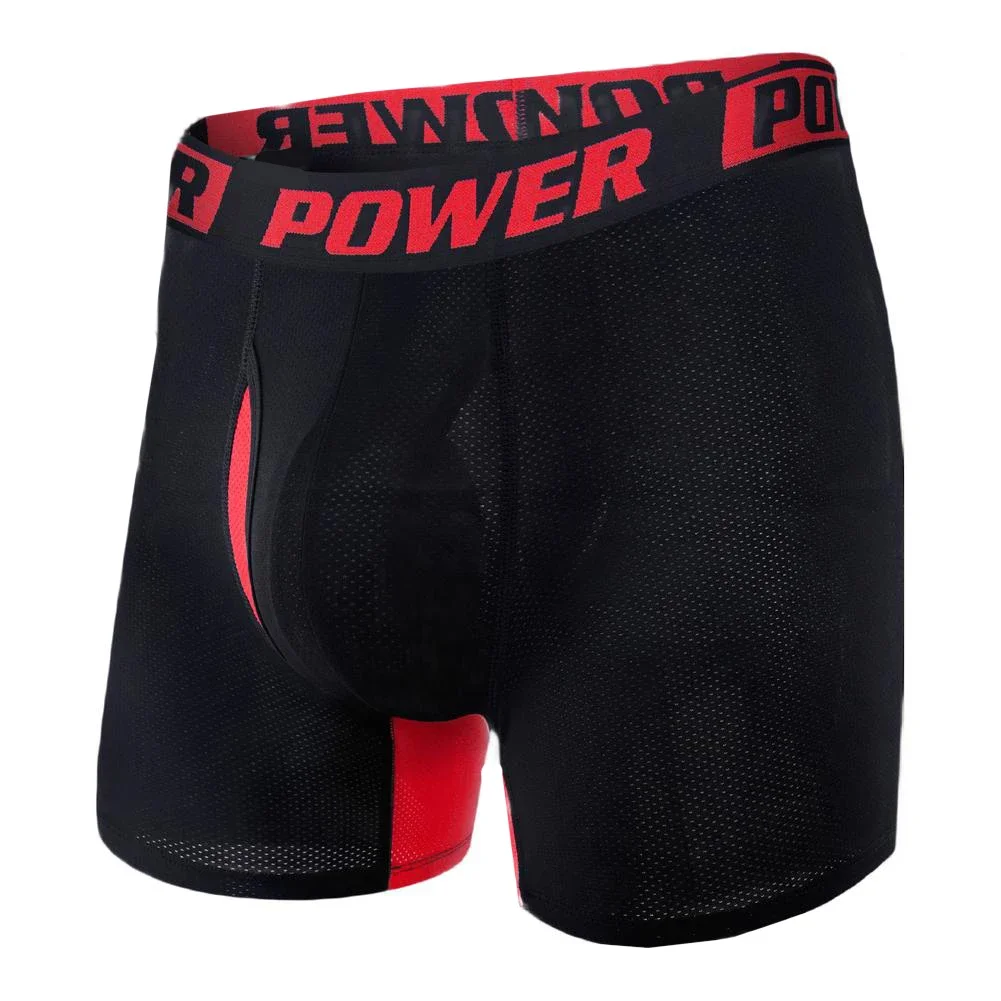 

Orange Breathable Sports Briefs Fashion Jogger Underwear For Men Boxers Classic Style Boxers 95 Polyester Fabric