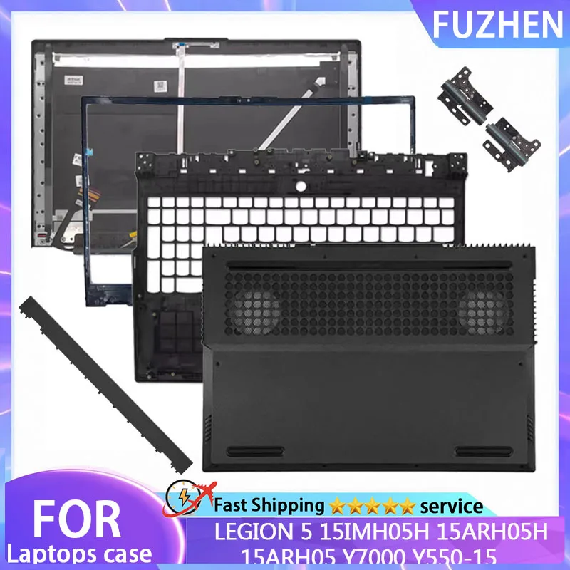 

New For LEGION 5 15IMH05H 15ARH05H 15ARH05 Y550-15 LCD Back Cover/Top Cover/Front Frame/Palm Rest/Bottom Cover/Hinge