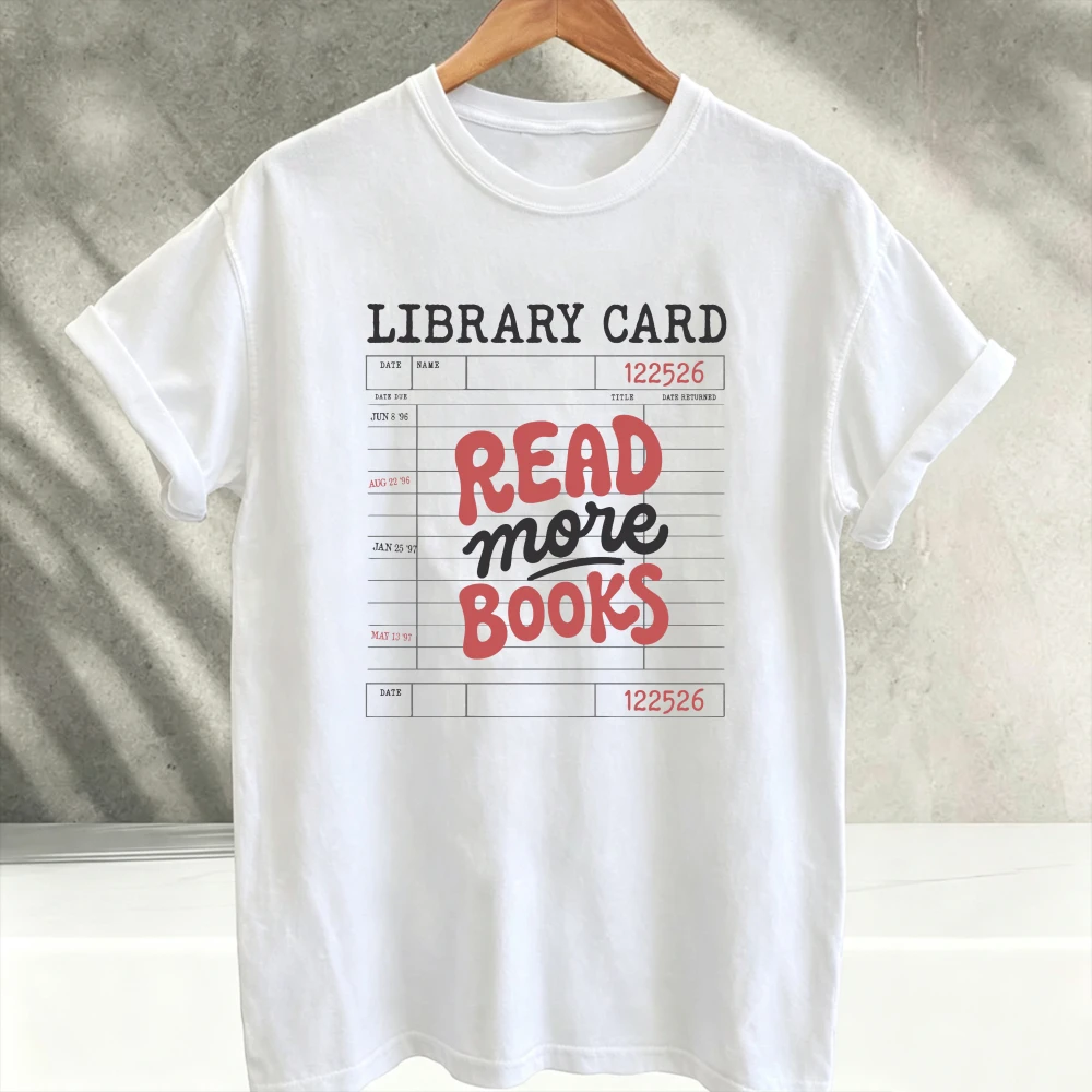 Read More Books Shirt Bookish Gift Tee Teacher Reading Tees Trendy Reader Short Sleeve Y2k Top Shirts for Women Graphic T Shirts