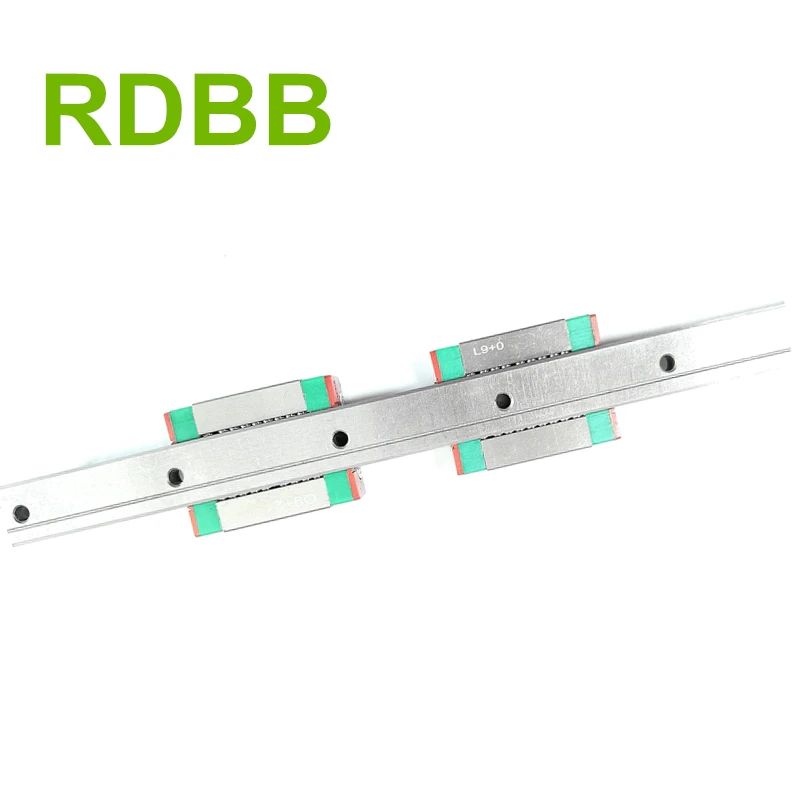 Imagem -02 - Conjunto Linear do Trilho do Guia Mgn15 de 15 Mm: Peças Mgn15 250 mm Mais Peças Mgn15 350 mm Mais Peças Mgn15 500 mm Cada Trilho com Peças Mgn15c Transporte