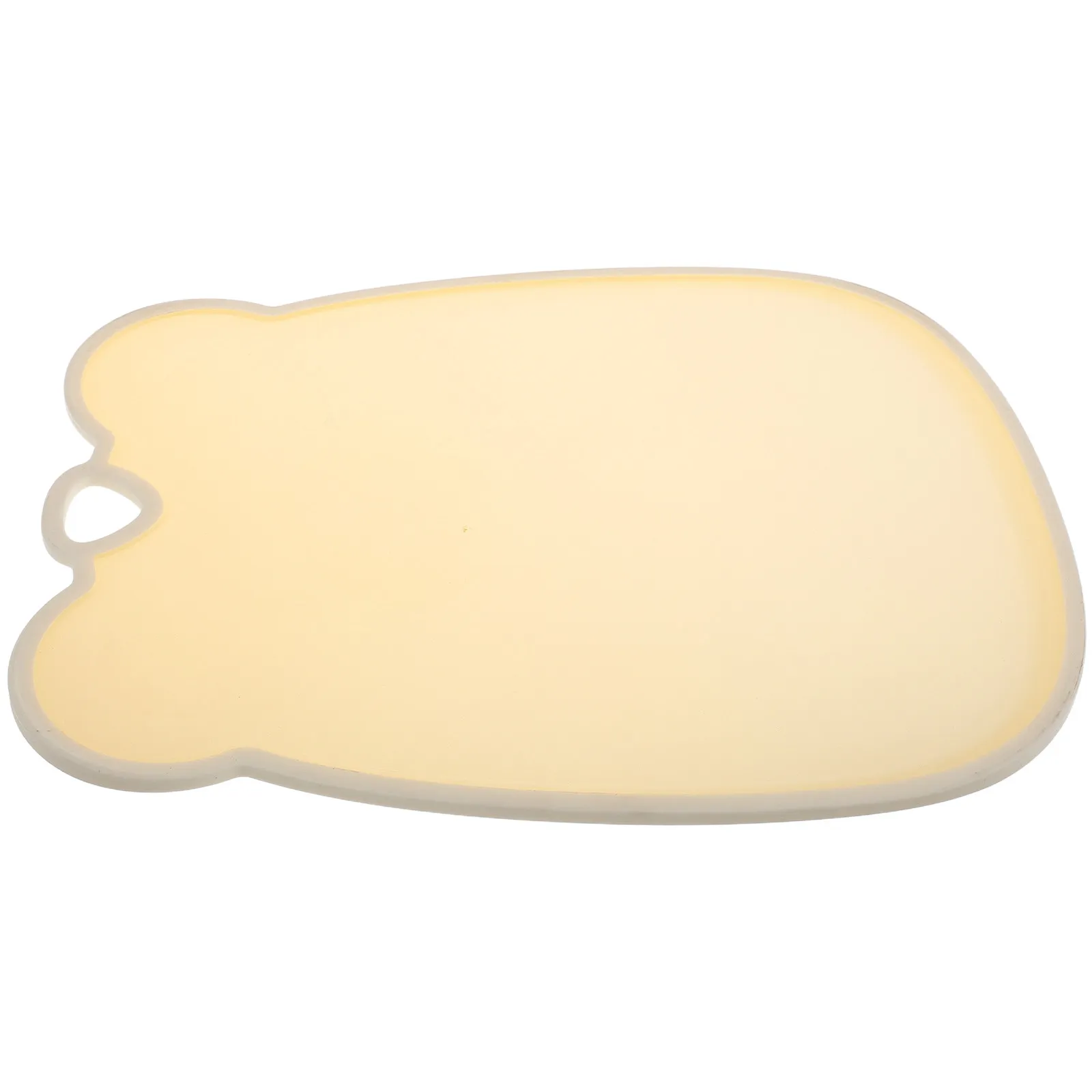 

Маленькая пластиковая разделочная доска для кухни, для нарезки фруктов и овощей, компактная, нескользящая, с милым мультяшным дизайном