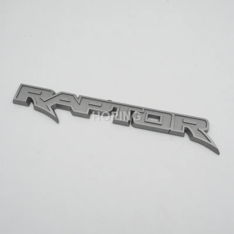 ABS Car Rear Badge Sticker For Ford Raptor SV1 F150 F250 F350 Rear Trunk Side Fender Sticker Emblem