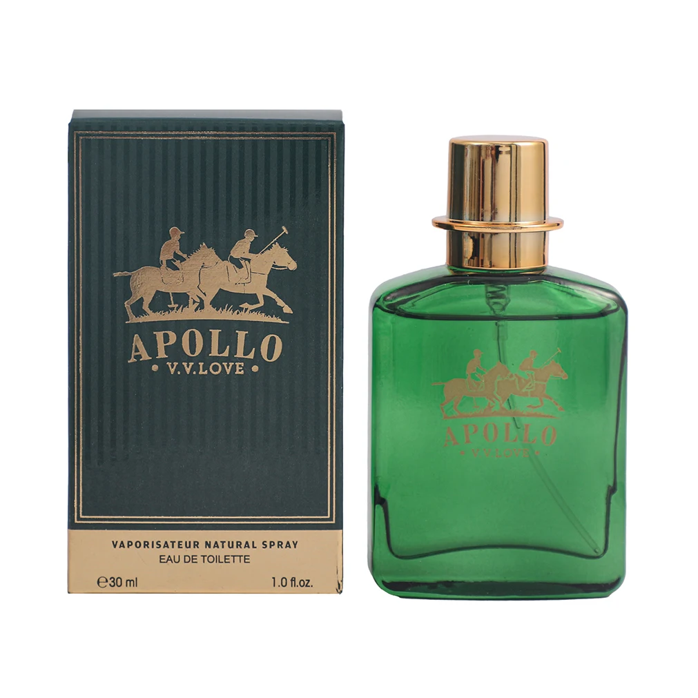 

30ML 1.0FL.OZ Apollo Men's Cologne, Chypre Woody Notes, Pine, Leather, Patchouli Scent, EDP Long-Lasting Perfume Hombre Spray