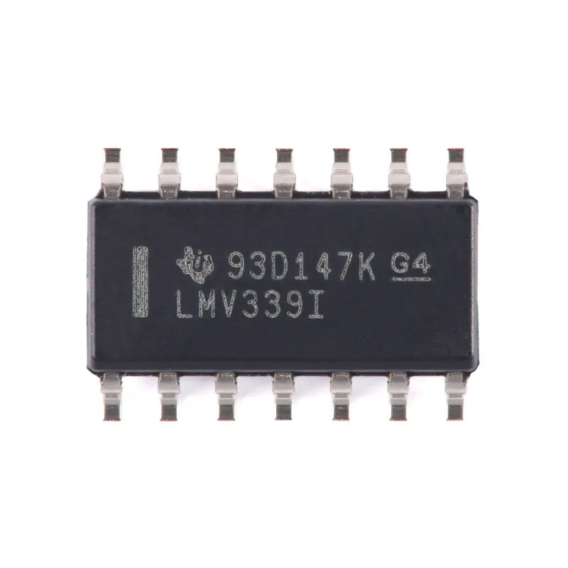 

10pcs/Lot LMV339IDR SOP-14 LMV339I Analog Comparators Quad Low-Voltage Operating Temperature:- 40 C-+ 125 C