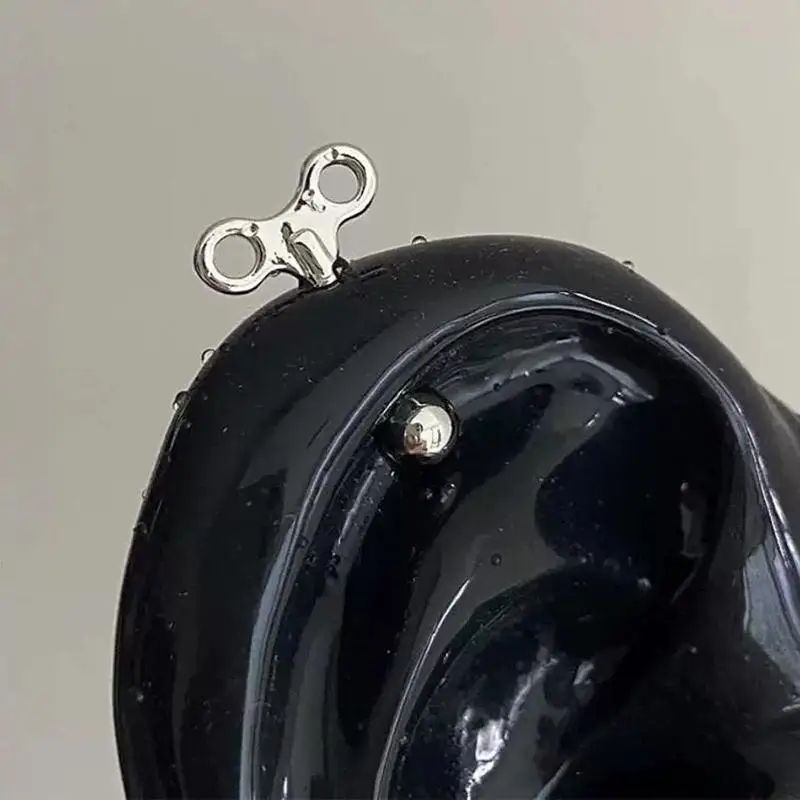 Cute Wind-up Stud Earrings For Women Ear Bone Studs Creative Silver Color Ear Studs Jewelry Gifts