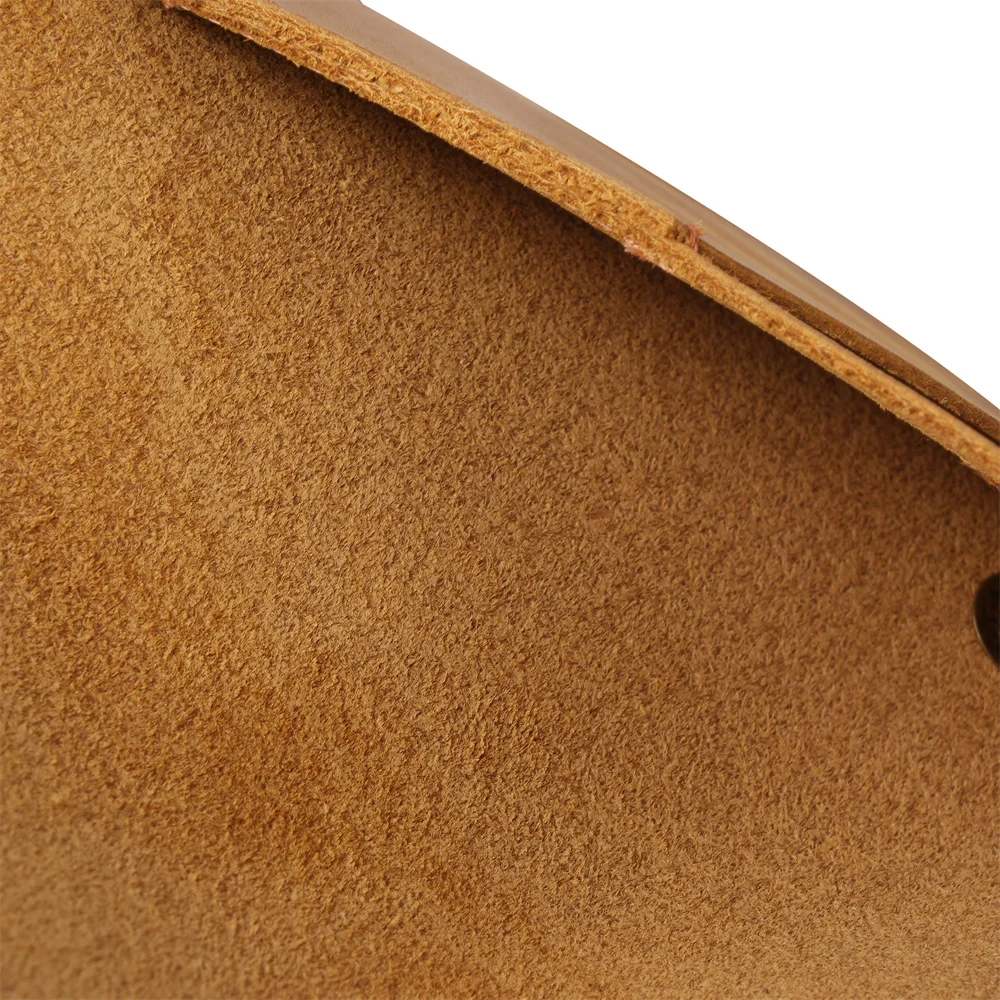 1158  Men's Long Passport Bag, Genuine Leather Passport Bag, Soft Leather Lightweight Crazy Horse Leather Passport Bag