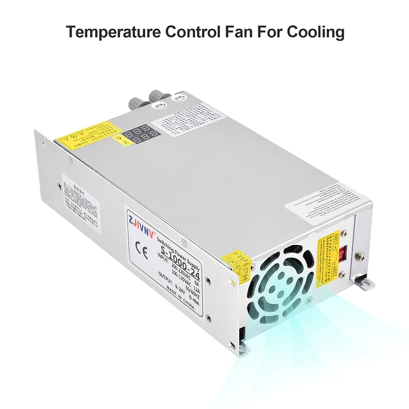 1000W digital display switching power supply Adjustable voltage and Current limit 0-24V 36V 48V 60v, SMPS 24v 40A, 48V 20a