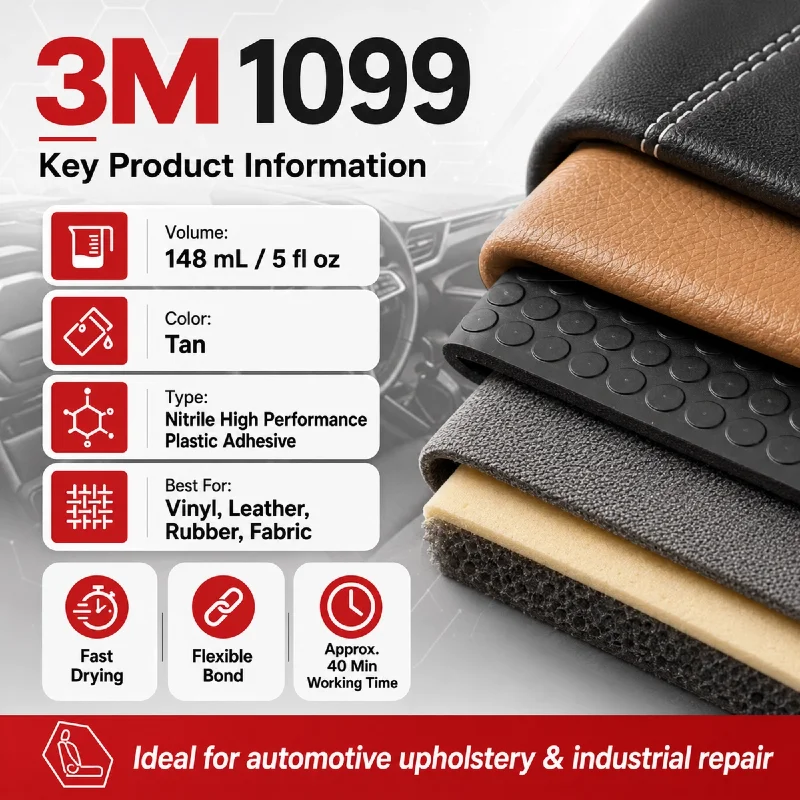 Adhesivo de Nitrilo 3M 1099 Or - Contact Cement Leather reseña y precio