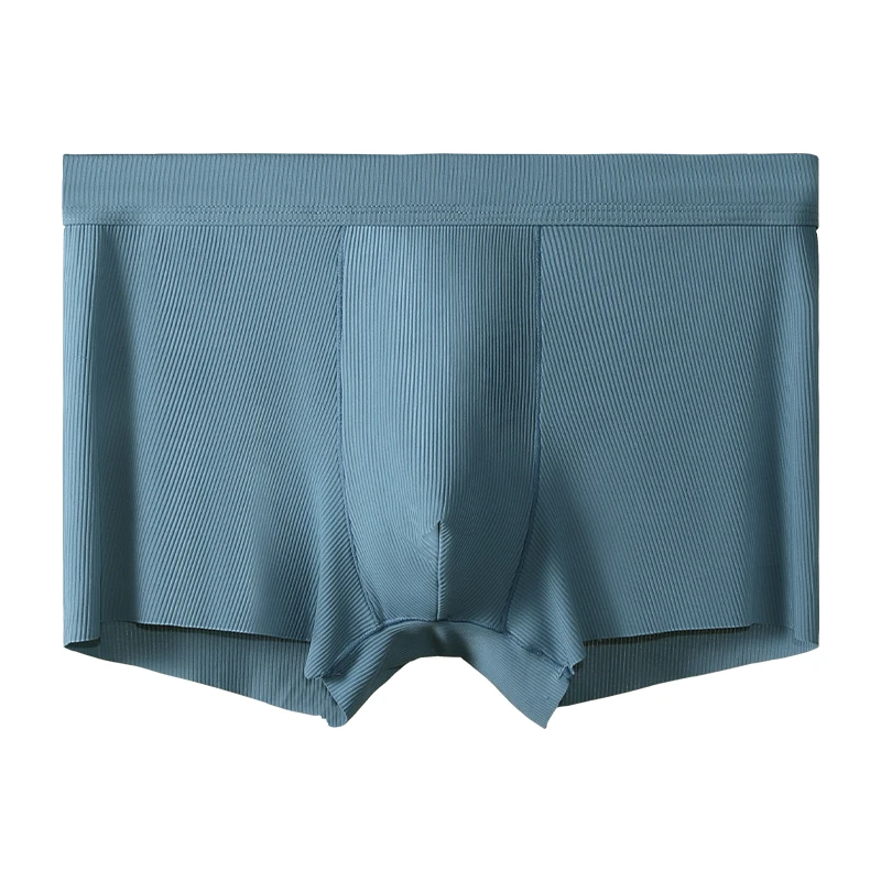 

Ice Silk Antibacterial Men's Underwear. Thin and breathable style for summer. Men's boxer shorts. Trendy men's flat -