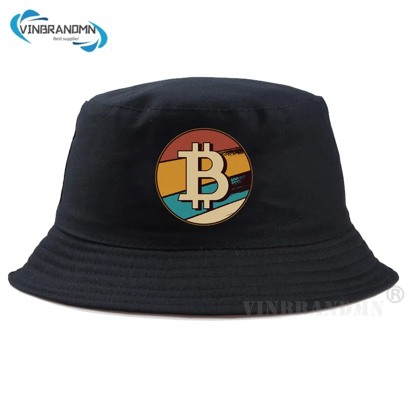 Bitcoin Baseball Caps Unisex Hats Men Women Fashion Outdoor Adjustable Bit Coin Cap Fishing hat New Fashion Business Bucket hats