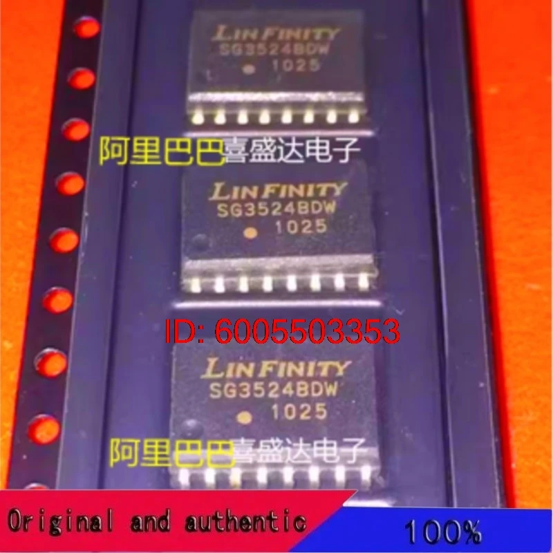 10 unids/lote SG3524BDW SG3524 salida del regulador DC-DC controlador IC 16-SOIC