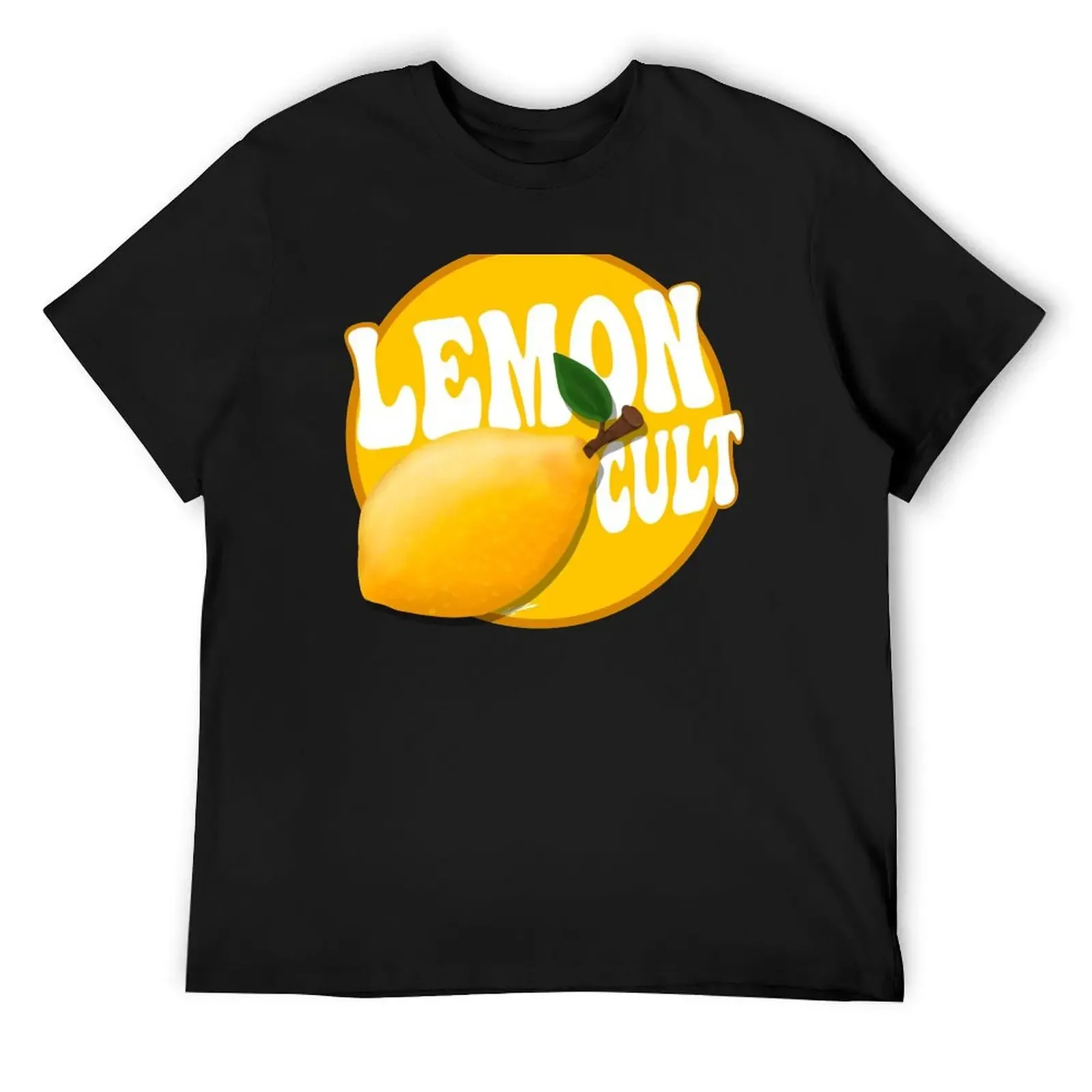 Lemon Cult T-Shirt baggy shirts summer tops customs men clothings