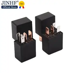 New 1PC Car Relay 40A Rated Current 1NO 1NC SPDT 4/5 Pins Car Automotive Alarm Relay 40 Amp DC 12V 40A