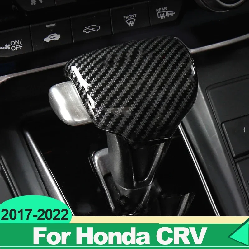 For Honda crv CR-V 2017 2018 2019 2020 2021 2022 Hybrid ABS Car Central Console Gear Shift Knob Gear Head Cover Trim Accessories