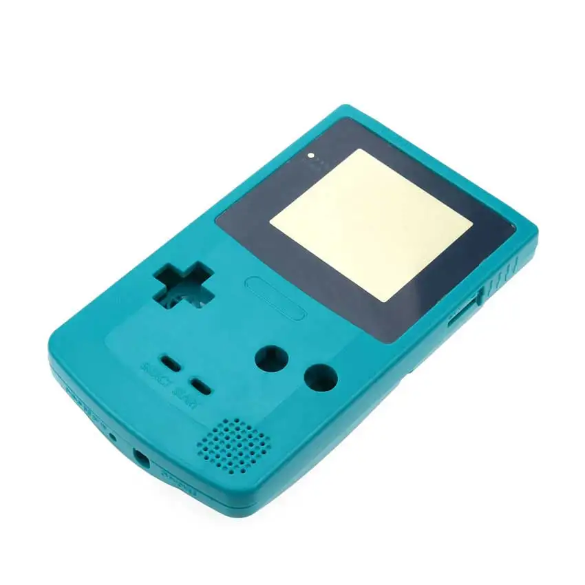 YuXi per Gameboy Color GBC custodia per Console di gioco classica custodia in plastica con pulsanti cuscinetti in gomma conduttiva