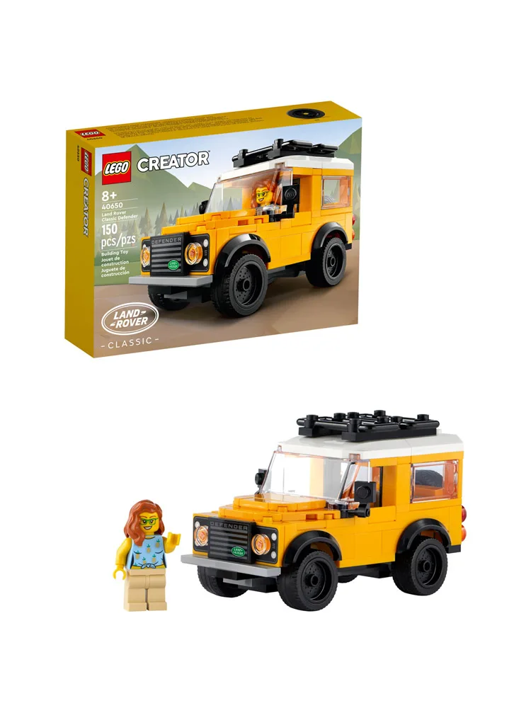 

Lego 40650 Mini Land Rover Classic Small Off-Road Creative Educational Assembled Building Block Toy Gift for Boys and Girls