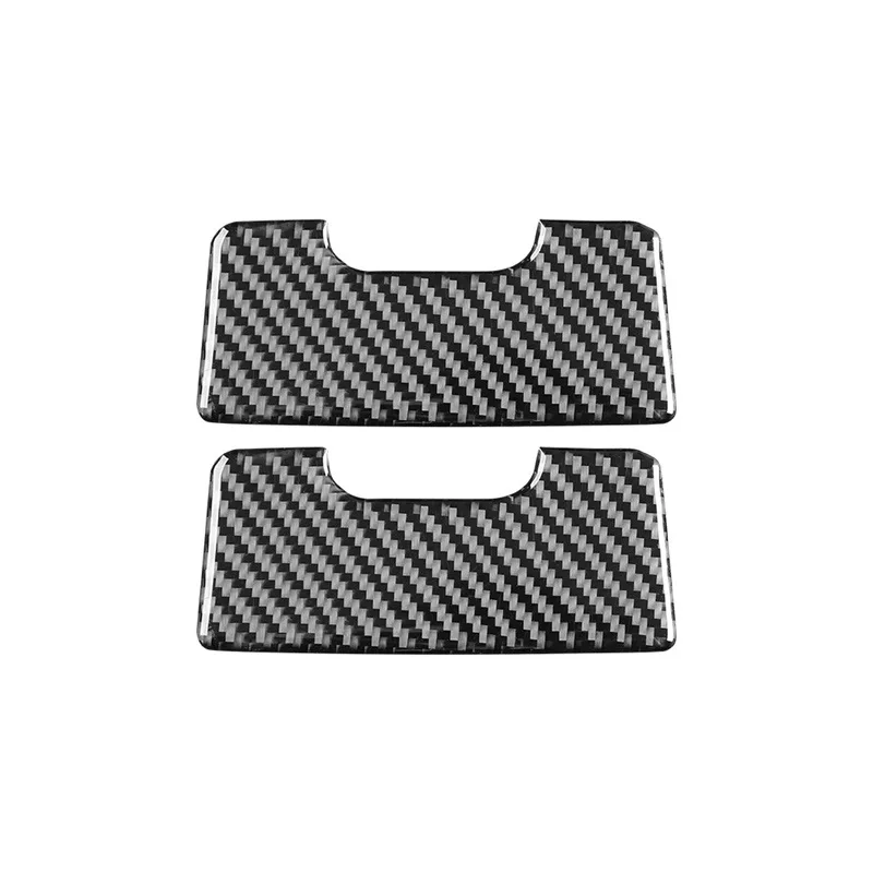 Carbon Fiber Car Accessories Inner Door Ashtray Panel Trim For BMW X5 E53 2000-2006 Soot Box Cover Interior Decoration Sticker