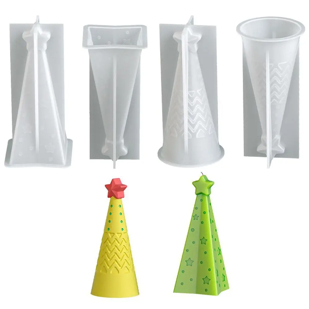 سيليكون عيد الميلاد مخروط قالب - مراجعة Candle Making Kit Xmas وسعره